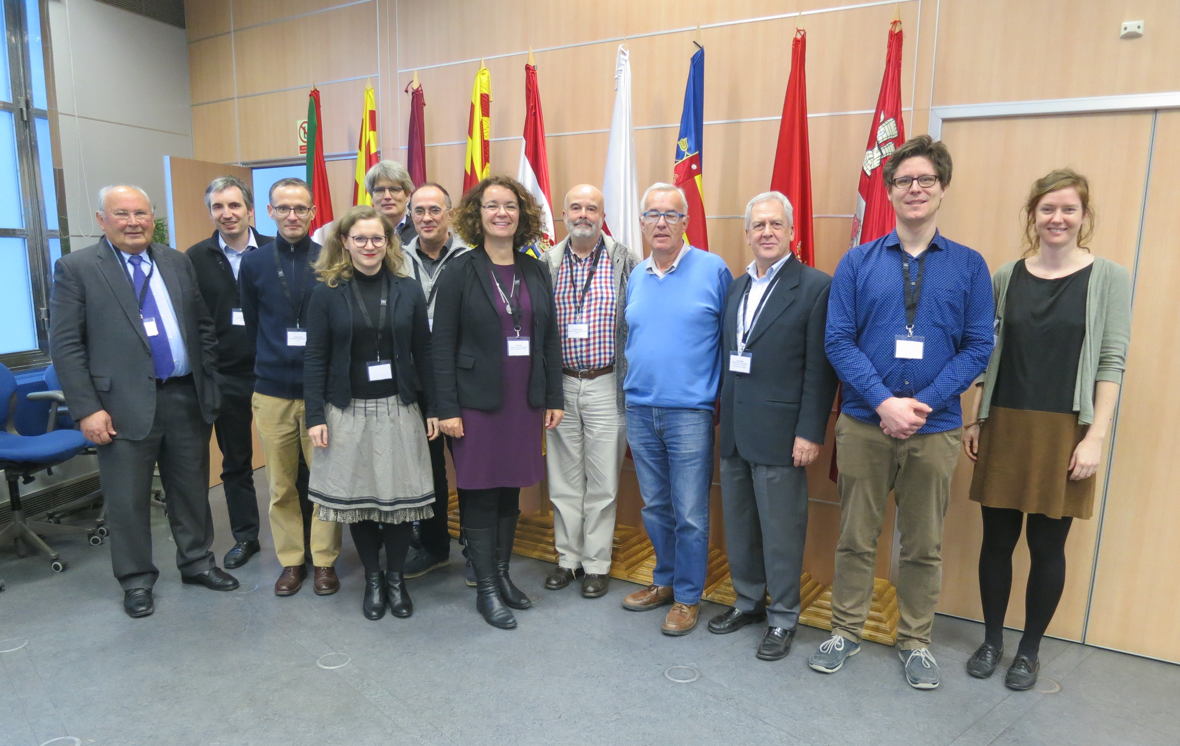 Group picture of the Ebro Focus Region I Workshop